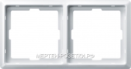 Merten SD Artec Бел Рамка 2-ая (термопласт) (MTN48