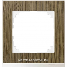 Merten M-Pure Decor 1-постовая рамка, Дуб