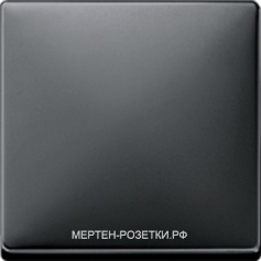 Merten SD Черно-серый Клавиша 1-ая