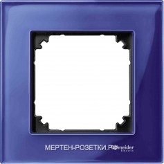 Merten M-Elegance Стекло Сапфир Рамка 1-я (MTN4010