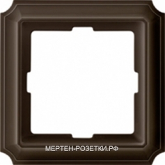 Merten Antik_Рамка 1-ая (коричневый)