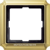 Merten SD Antik Золото (Блестящая латунь) Рамка 1-