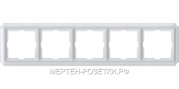 Merten SD Antik Бел Рамка 5-ая (термопласт) (MTN48