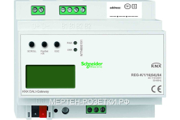 Merten Шлюз KNX DALI REG-K/1/16(64)/64