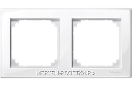 Merten SM M-Smart Бел глянц Рамка 2-ая (MTN478219)