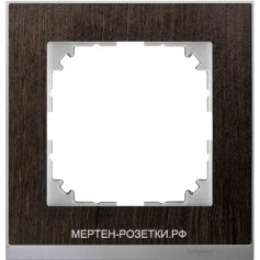 Merten M-Pure Decor 1-постовая рамка, Венге
