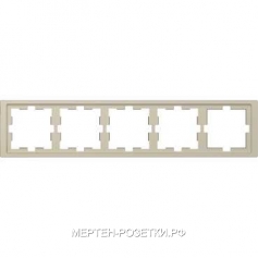 Merten D-Life Сахара Рамка 5-я