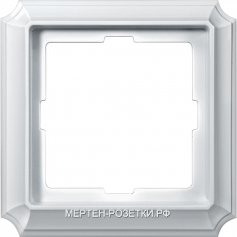 Merten SD Antik Бел Рамка 1-ая (термопласт) (MTN48