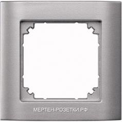 Merten SM M-Arc Алюминий Рамка 1-ая (MTN485160) MT