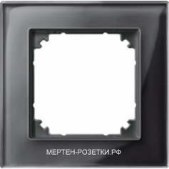 Merten SM M-Plan Стекло Темный Антрацит Рамка 1-ая