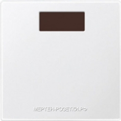 Merten SM Бел Накладка светорегулятора-выключателя нажимного с ДУ