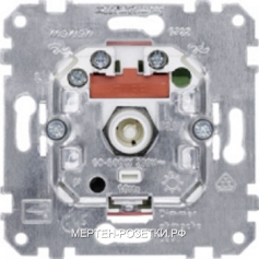 Merten Мех Светорегулятор поворотный 60-600VA для л/н