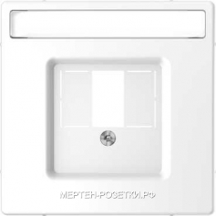 Merten D-Life Розетка USB для подзарядки (белый)