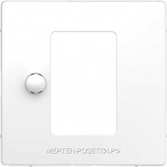Merten D-Life Терморегулятор теплого пола сенсорный (белый)