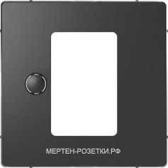 Merten D-Life Терморегулятор теплого пола сенсорный (антрацит)