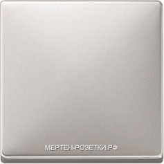 Merten Artec Перекрестный выключатель 1-клав. с 3-х мест (сталь)